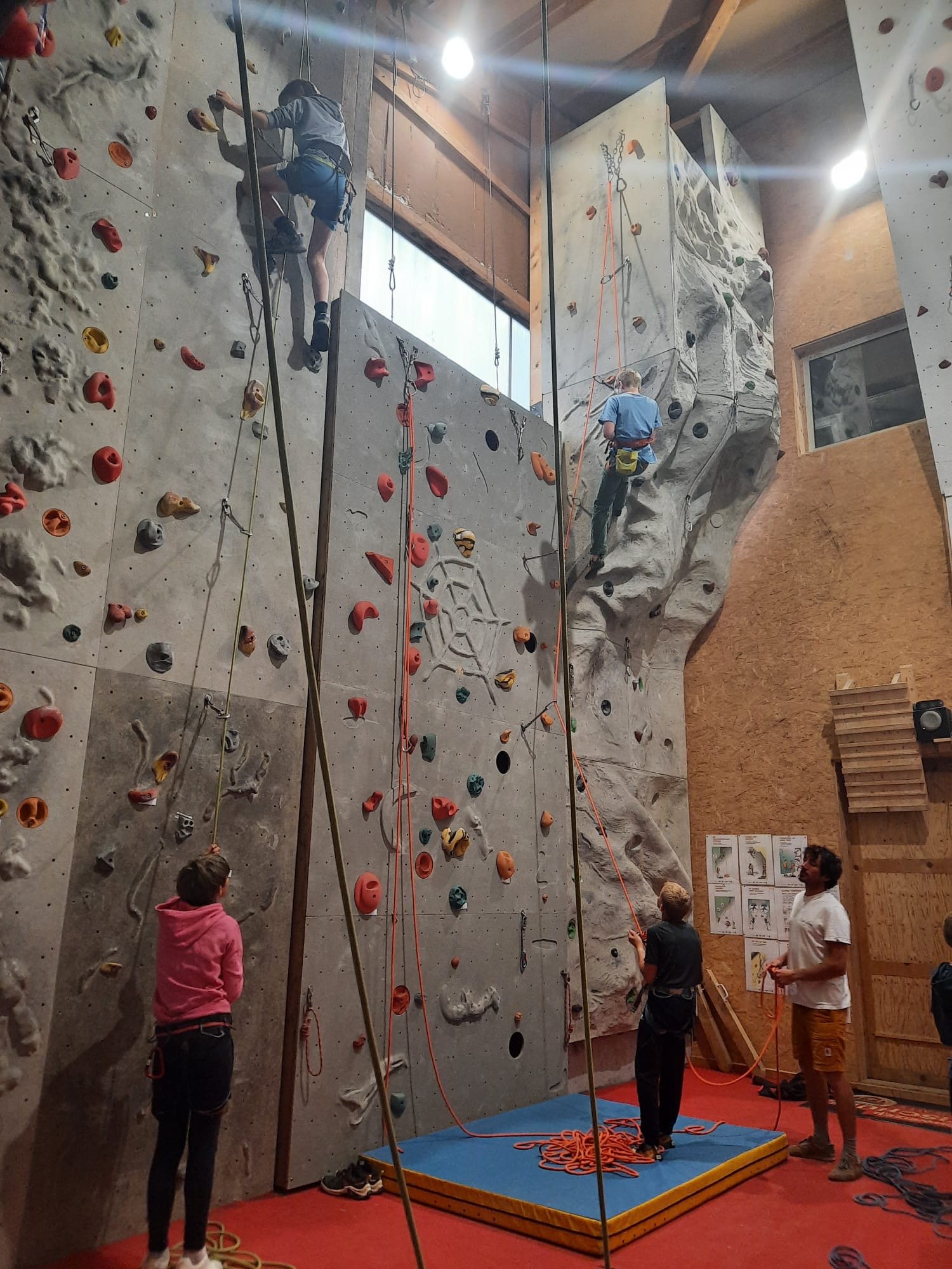 Jo Wildhorn Indoor Klettern