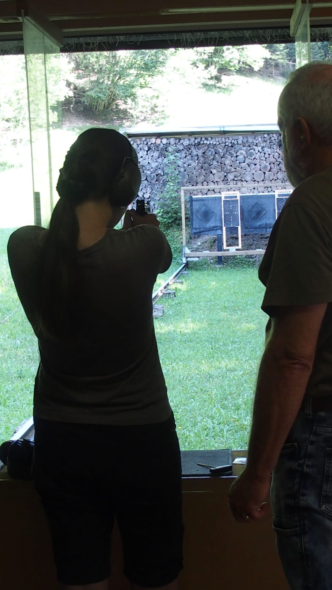 Sportliches Pistolenschiessen