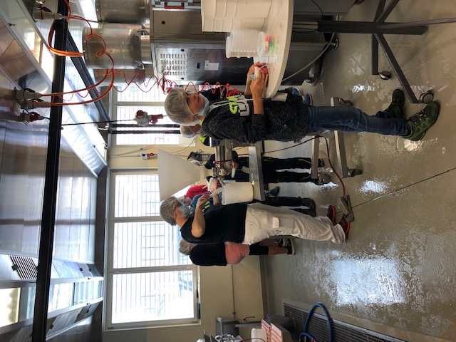 Herstellung von Mountain icecream