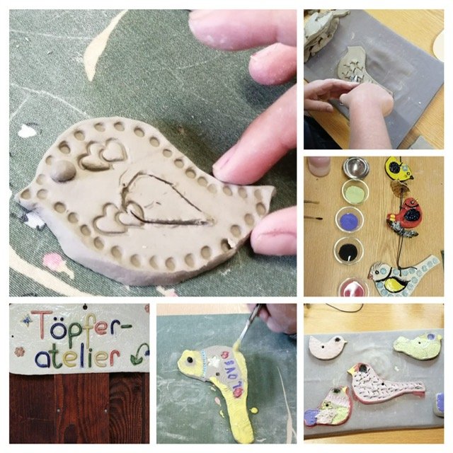 Töpfern mit Paperclay
