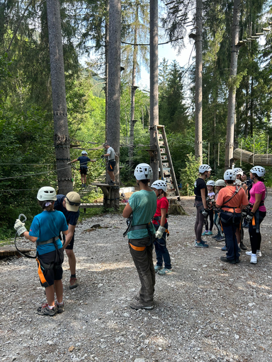 Klettern im Seilpark