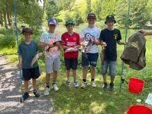 Fischen am Forellensee