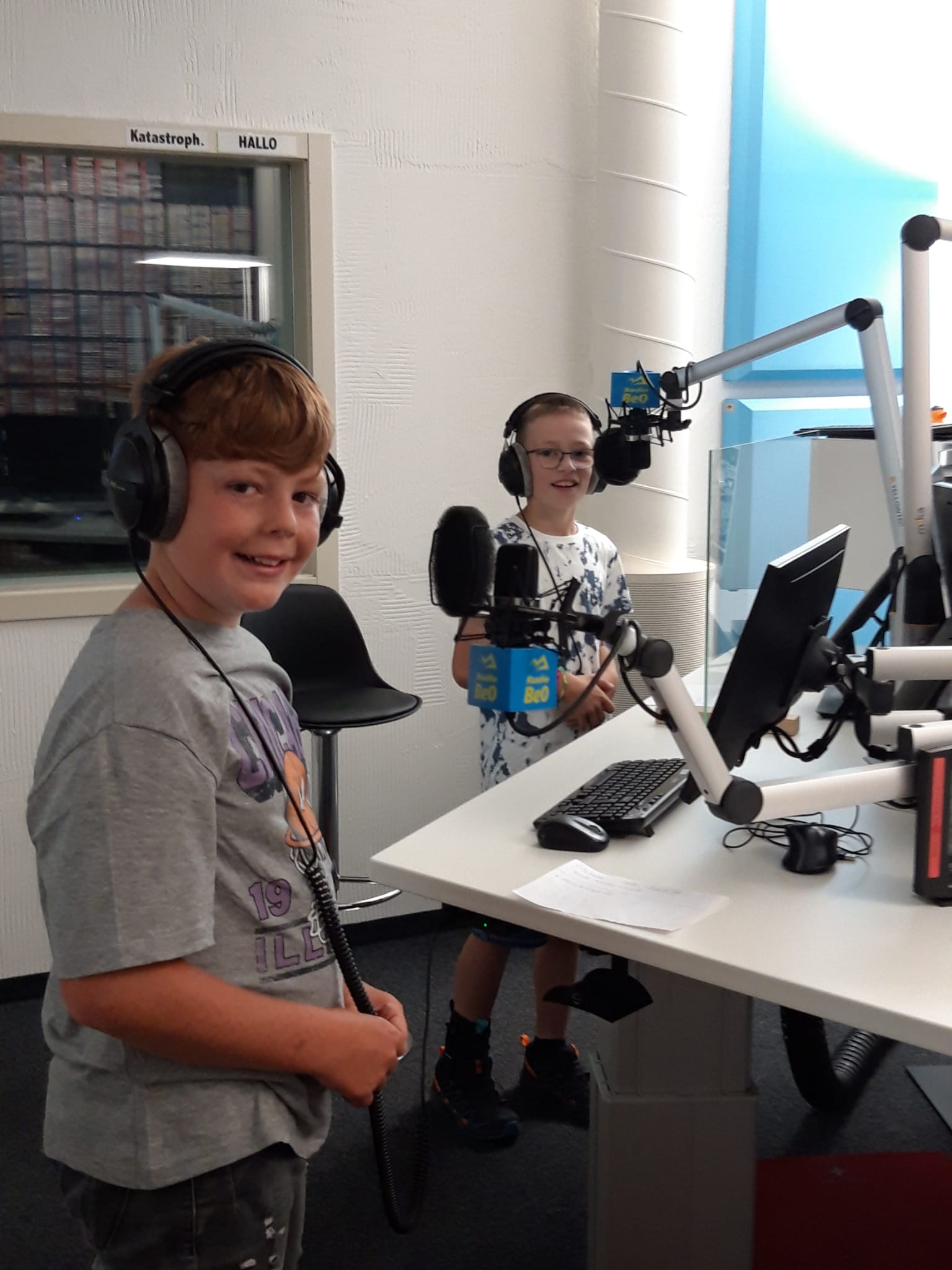Besuch bei Radio BEO