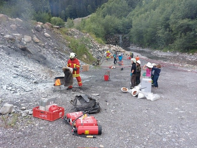 Besuch bei der Feuerwehr